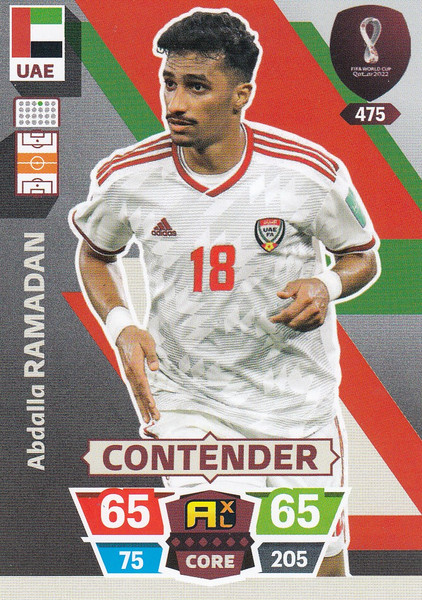 #475 Abdalla Ramadan (United Arab Emirates) World Cup Qatar 2022