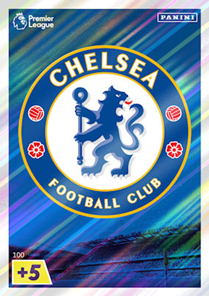 #100 Club Crest (Chelsea) Adrenalyn XL Premier League 2023