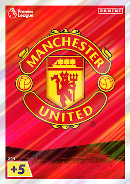 #244 Club Crest (Manchester United) Adrenalyn XL Premier League 2023