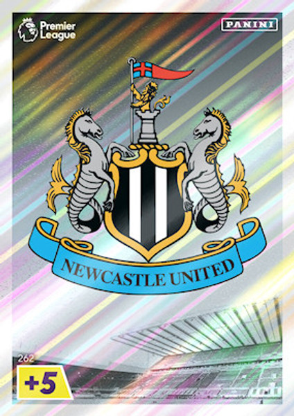 #262 Club Crest (Newcastle United) Adrenalyn XL Premier League 2023