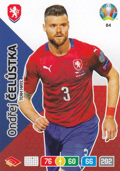 #84 Ondrej Celustka (Czech Republic) Adrenalyn XL Euro 2020