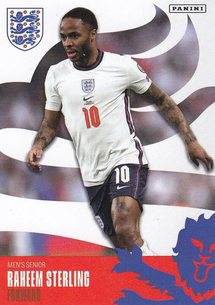 #20 Raheem Sterling (Men's Senior) Panini The Best of England 2022