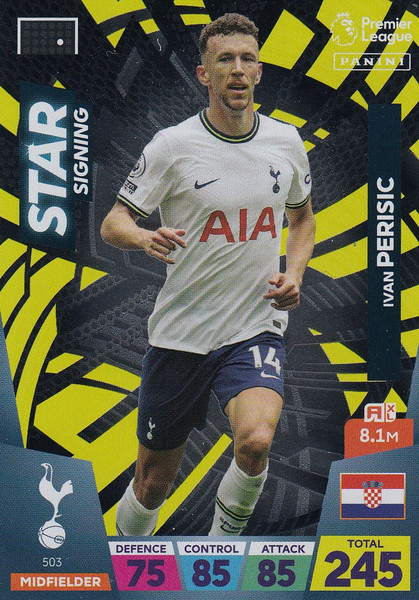 #503 Ivan Perisic (Tottenham Hotspur) Adrenalyn XL Premier League 2023 STAR SIGNING