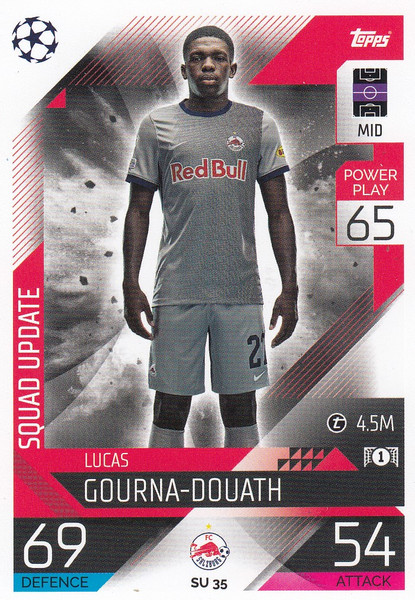 #SU35 Lucas Gourna-Douath (FC Salzburg) Match Attax EXTRA Champions League 2022/23