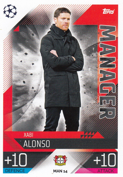 #MAN14 Xabi Alonso (Bayer 04 Leverkusen) Match Attax EXTRA Champions League 2022/23