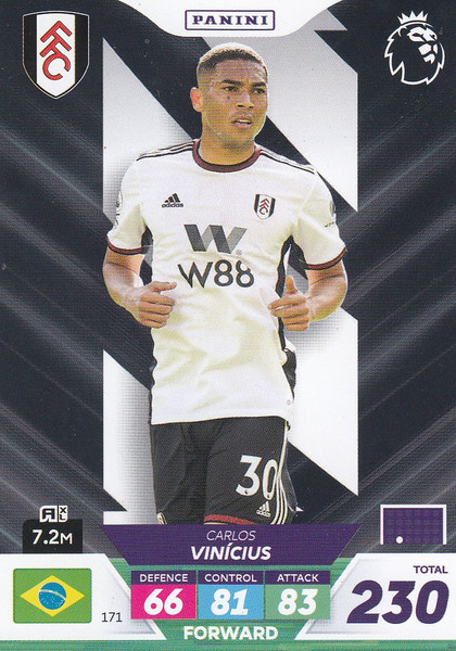 #171 Carlos Vinícius (Fulham) Adrenalyn XL Premier League PLUS 2023