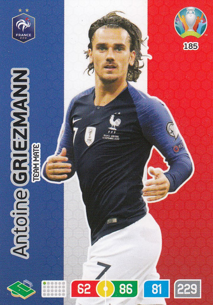 #185 Antoine Griezmann (France) Adrenalyn XL Euro 2020