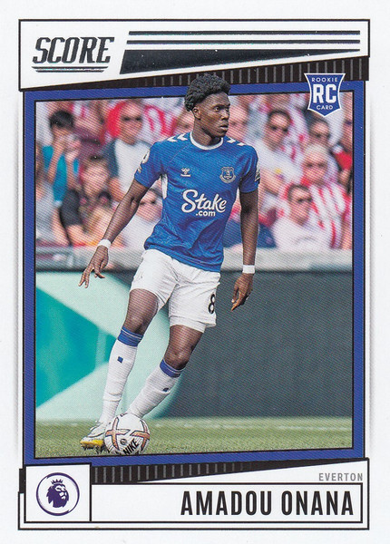 #71 Amadou Onana (Everton) Panini Score Premier League 2022-23