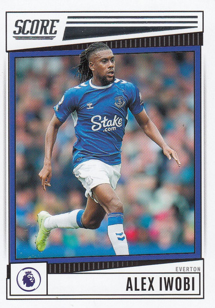 #73 Alex Iwobi (Everton) Panini Score Premier League 2022-23