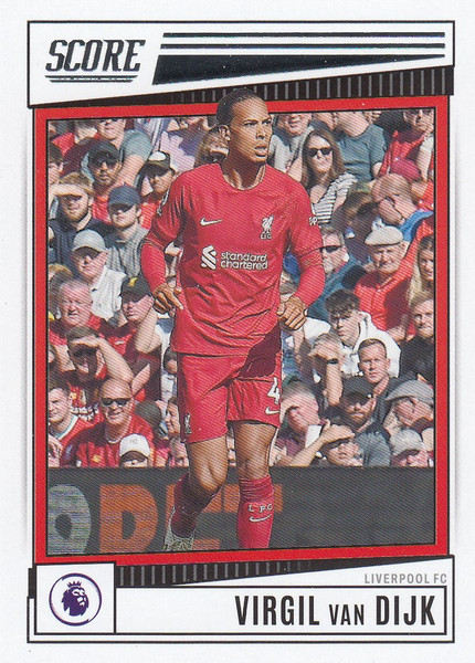 #120 Virgil van Dijk (Liverpool FC) Panini Score Premier League 2022-23