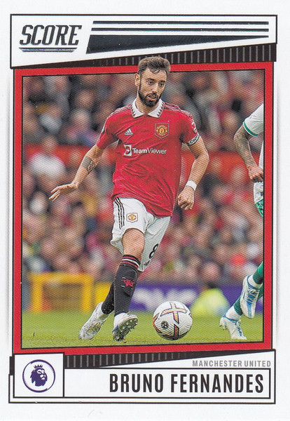 #133 Bruno Fernandes (Manchester United) Panini Score Premier League 2022-23