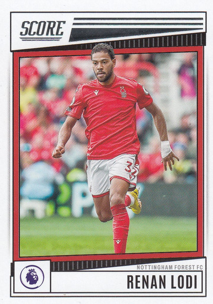 #153 Renan Lodi (Nottingham Forest FC) Panini Score Premier League 2022-23