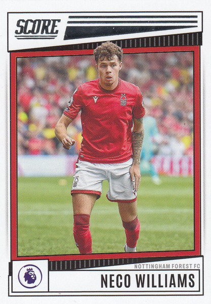 #157 Neco Williams (Nottingham Forest FC) Panini Score Premier League 2022-23