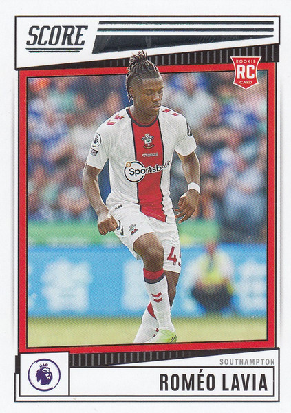 #169 Romeo Lavia (Southampton) Panini Score Premier League 2022-23