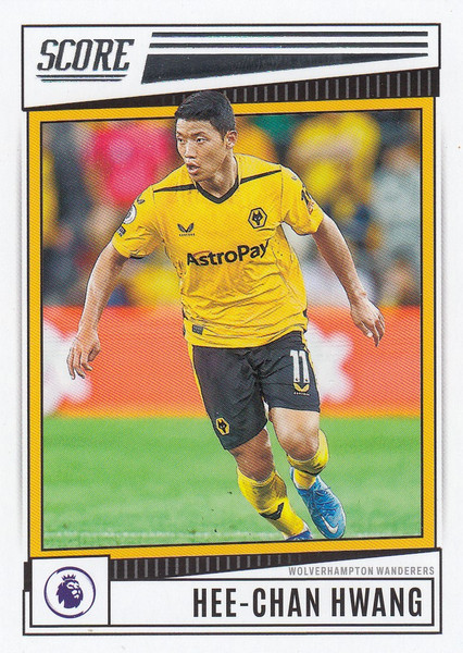 #193 Hee-chan Hwang (Wolverhampton Wanderers) Panini Score Premier League 2022-23