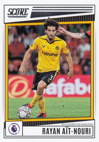 #199 Rayan Ait-Nouri (Wolverhampton Wanderers) Panini Score Premier League 2022-23