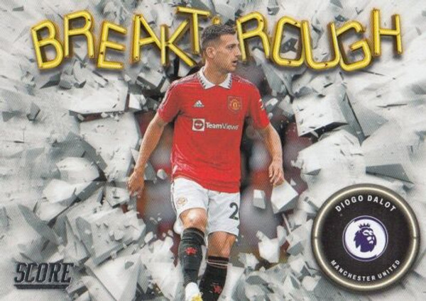 #20 Diogo Dalot (Manchester United) Panini Score Premier League 2022-23 BREAKTHROUGH