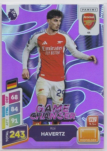 044 Kai Havertz (Arsenal) - PURPLE PARALLEL - Panini