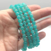Amazonite Round Beads Sample strand / Bracelet - 1 Pc - 6mm - 7.5'', Grade AAA