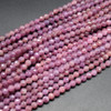 Natural Ruby Gemstone FACETED Round Beads - 4.8mm - 15'' Strand, for Jewellery making