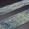 Rainbow Green & Blue Kyanite Gemstone FACETED Round Beads - 2mm, 4mm - 15'' Strand, for Jewellery making