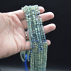 Rainbow Green & Blue Kyanite Gemstone FACETED Round Beads - 2mm, 4mm - 15'' Strand, for Jewellery making
