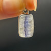 Genuine Blue John Fluorite Pendant - Rare Derbyshire Gemstone in Sterling Silver - 9 Options