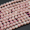 Chinese Pink Opal Gemstone FACETED Round Beads - 4mm - 15'' Strand, For Jewellery Making DIY