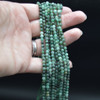 Emerald Gemstone SMOOTH Round Beads  3mm  15 Strand, for Jewellery making, DIY