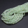 Prehnite Gemstone SMOOTH Round Beads  3mm  15 Strand, for Jewellery making, DIY