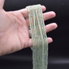 Prehnite Gemstone SMOOTH Round Beads  3mm  15 Strand, for Jewellery making, DIY