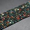 Bloodstone Gemstone SMOOTH Round Beads  3mm  15 Strand, for Jewellery making, DIY