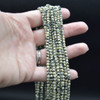 Dalmatian Jasper Gemstone SMOOTH Round Beads  3mm  15 Strand, for Jewellery making, DIY