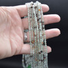 Green Phantom Quartz Gemstone SMOOTH Round Beads  3mm  15 Strand, for Jewellery making, DIY