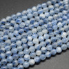 Kyanite (Pale Blue) Gemstone Round Beads - 4mm - 15'' Strand, for Jewellery Making DIY