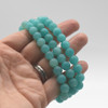 Amazonite Round Beads Sample strand / Bracelet - 1 Pc - 8mm - 7.5'', Grade AAA