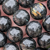 Genuine Greenland 10mm Nuummite Round Beads Bracelet Sample Strand for Jewellery Making
