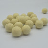 100% Wool Felt Balls - 2.5cm - Cream - 20 Count / 100 Count