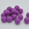100% Wool Felt Balls - 2.5cm - Amethyst Purple - 20 Count / 100 Count 100% Wool Felt Balls - 2.5cm - Amethyst Purple - 20 Count / 100 Count