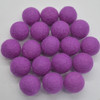 100% Wool Felt Balls - 2.5cm - Amethyst Purple - 20 Count / 100 Count 100% Wool Felt Balls - 2.5cm - Amethyst Purple - 20 Count / 100 Count