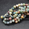 High Quality Grade A Natural Indian Agate Semi-precious Gemstone Round Beads 4mm, 6mm, 8mm, 10mm