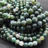 High Quality Grade A Natural Moss Agate Semi-precious Gemstone Round Beads 4mm, 6mm, 8mm, 10mm, 12mm