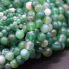 High Quality Green Banded Agate Striped Semi-precious Gemstone Round Beads 4mm, 6mm, 8mm, 10mm
