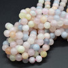 High Quality Grade A Natural Beryl / Morganite Semi-precious Gemstone Round Beads 4mm, 6mm, 8mm, 10mm