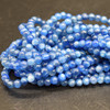 High Quality Grade A Natural Kyanite Semi-precious Gemstone Round Beads 4mm 6mm, 8mm, 10mm