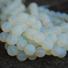 High Quality Opalite Moonstone Frosted / Matte Round Beads 4mm, 6mm, 8mm, 10mm sizes