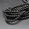 High Quality Grade A Natural Black Obsidian Gemstone Round Beads 4mm, 6mm, 8mm, 10mm sizes