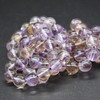 High Quality Grade A Natural Ametrine (purple yellow) Gemstone Round Beads 4mm, 6mm, 8mm, 10mm sizes