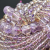 High Quality Grade A Natural Ametrine (purple yellow) Gemstone Round Beads 4mm, 6mm, 8mm, 10mm sizes