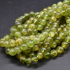 High Quality Grade A Natural Peridot (green) Gemstone Round Beads 4mm, 6mm sizes